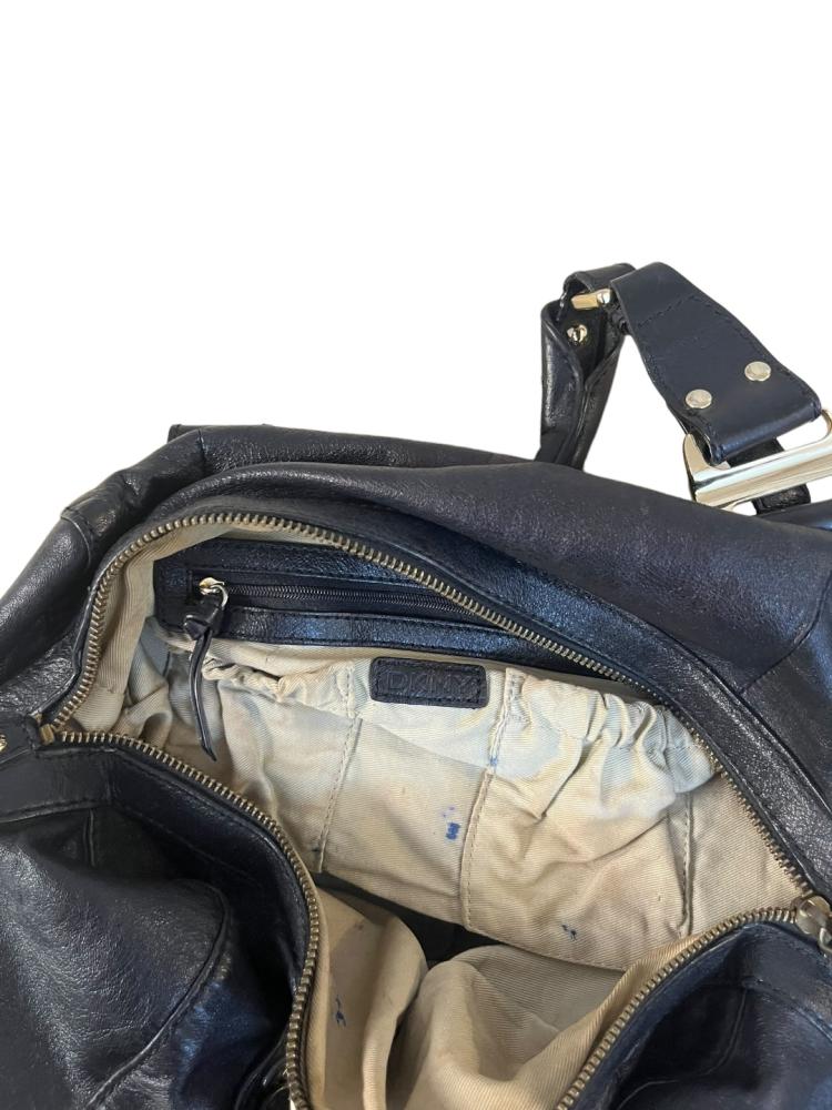 DKNY black shoulder bag