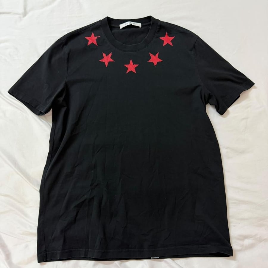 Givenchy Black Star Graphic T-Shirt - Size M