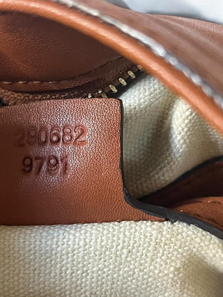 Gucci Mud Leather Medium Shoulder Bag