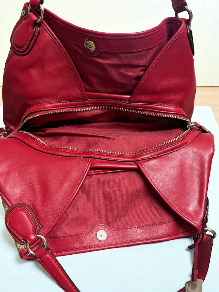 Coach Edie Red Bags