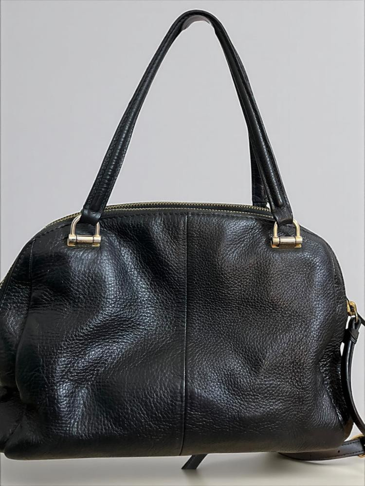 Coach Black Leather Handbag