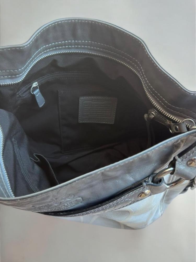 Coach gray bag