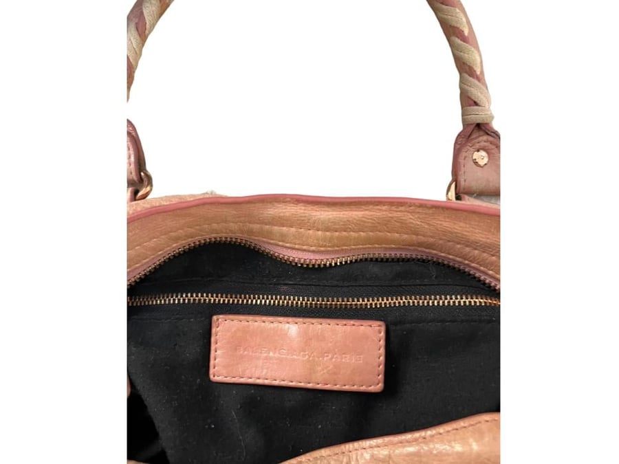 Balenciaga Gray Motocross Giant 12 City Bag