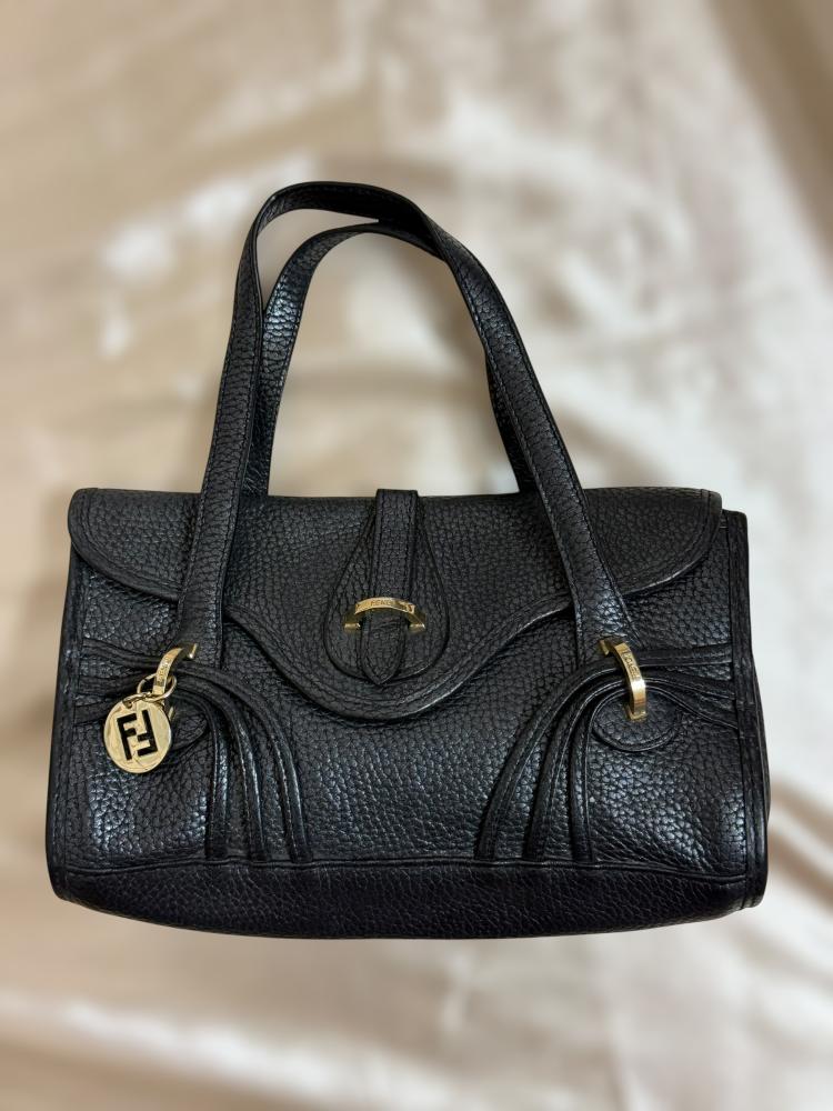 Fendi Black Leather Bag