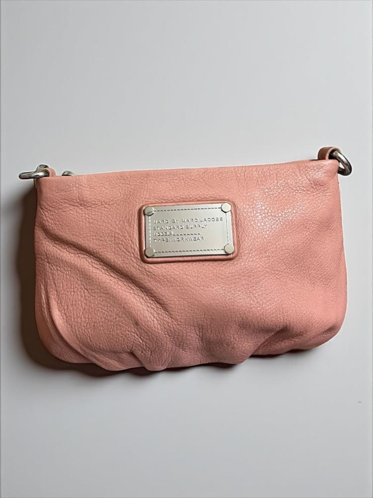 Marc by Marc Jacobs Peach Leather Handbag