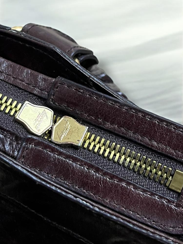 Balenciaga Charbon Leather GGH Classic City Tote