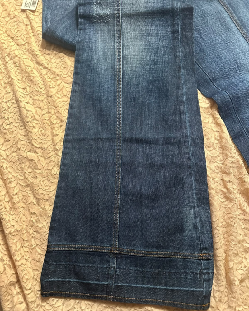 D&G Dolce & Gabbana Low Rise Boot-Cut Blue Jeans - Size 30 / IT 44