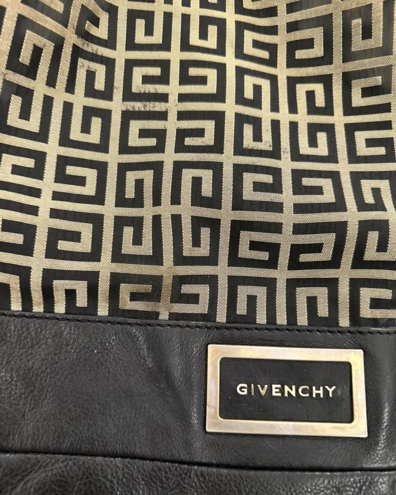 Givenchy Monogram Canvas Hobo Bag
