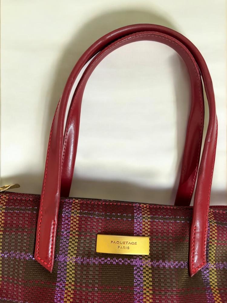 Paquetage Paris Plaid Tote
