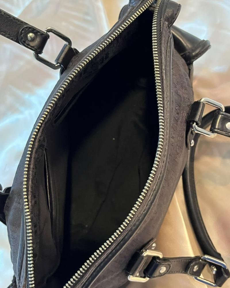 BOSS Hugo Boss Black Leather Shoulder Bag