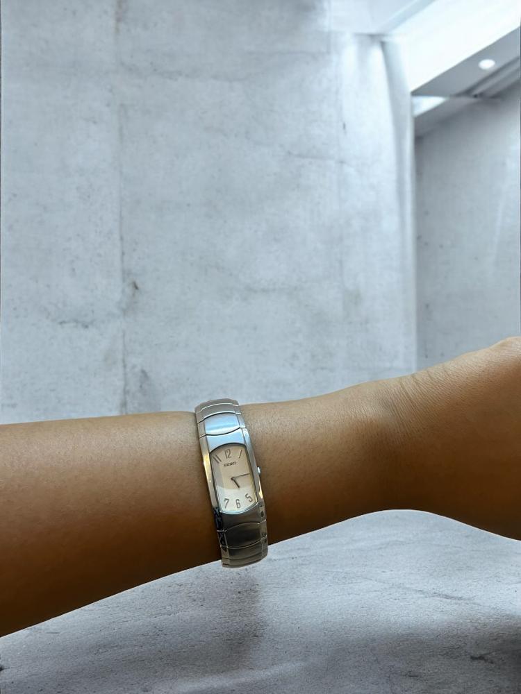 Seiko Stainless Steel silver watch