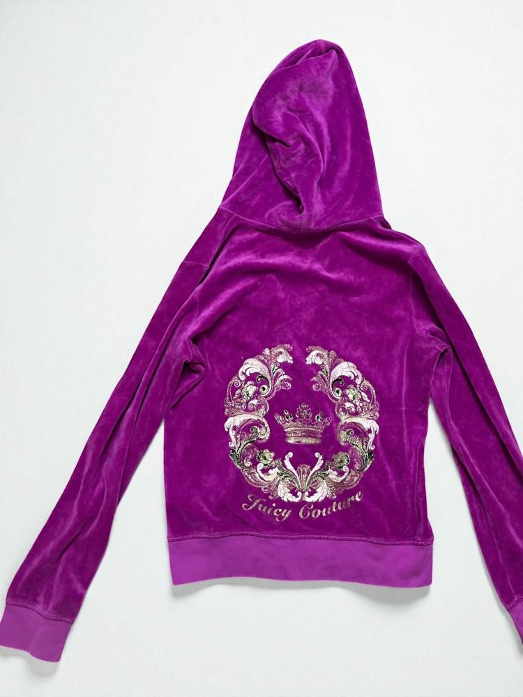Juicy Couture Pink Velvet Sweatpants - Size L