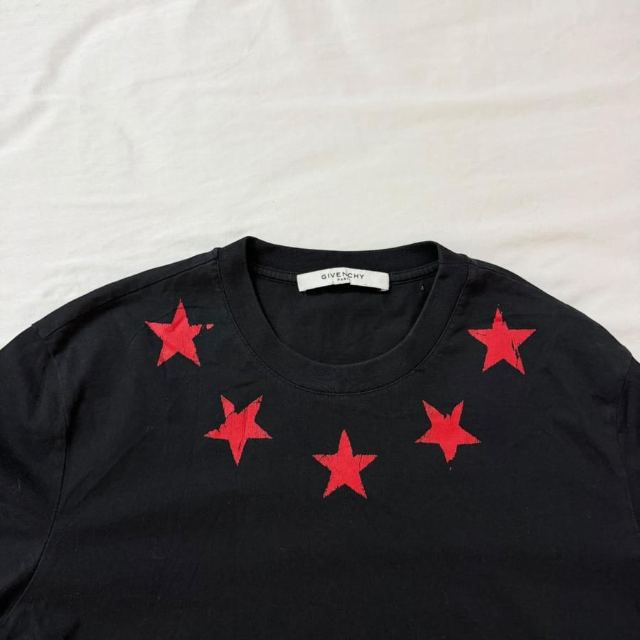 Givenchy Black Star Graphic T-Shirt - Size M