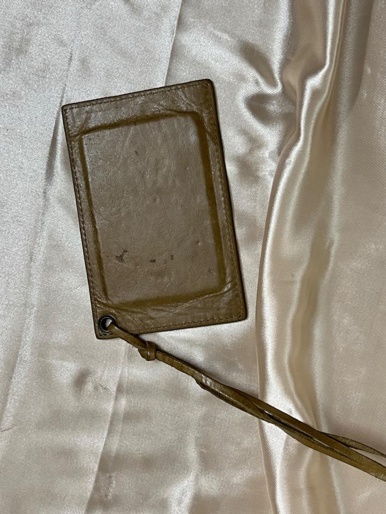 Balenciaga Olive Green Leather Bag