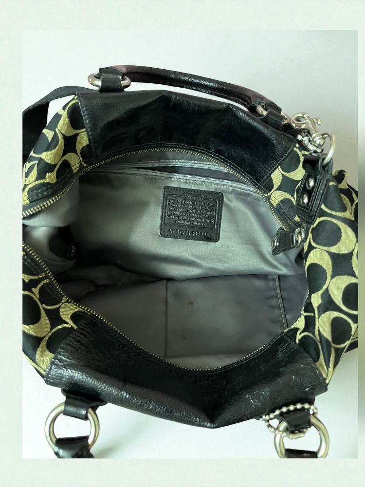 Coach Signature black bag