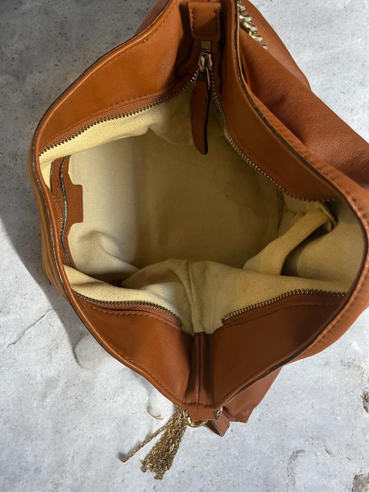 Gucci Mud Leather Medium Shoulder Bag