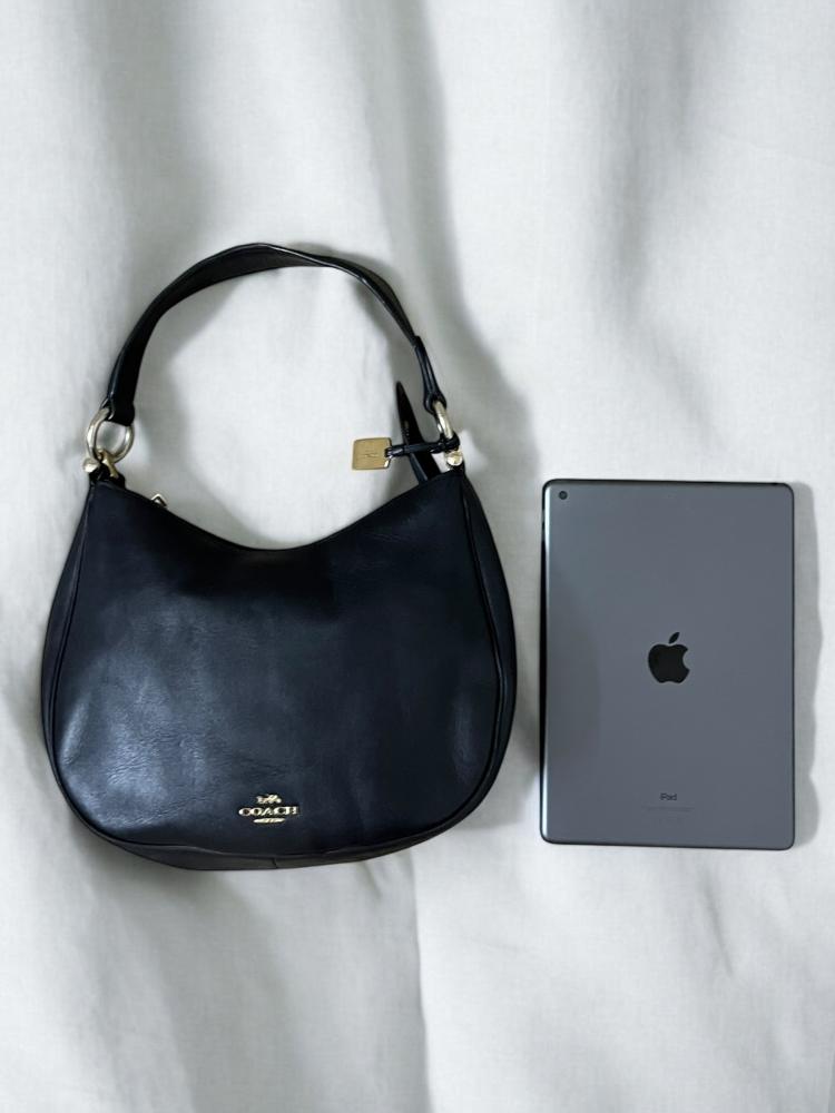 Coach Black Leather Handbag