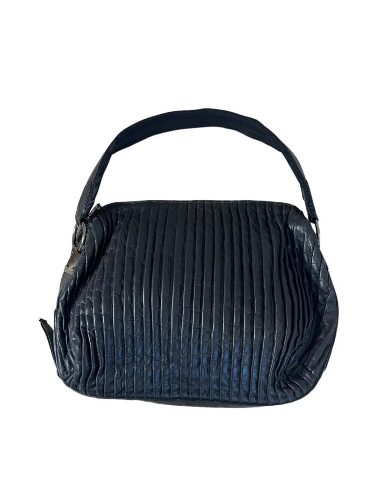 Giorgio Armani Pleated leather bag