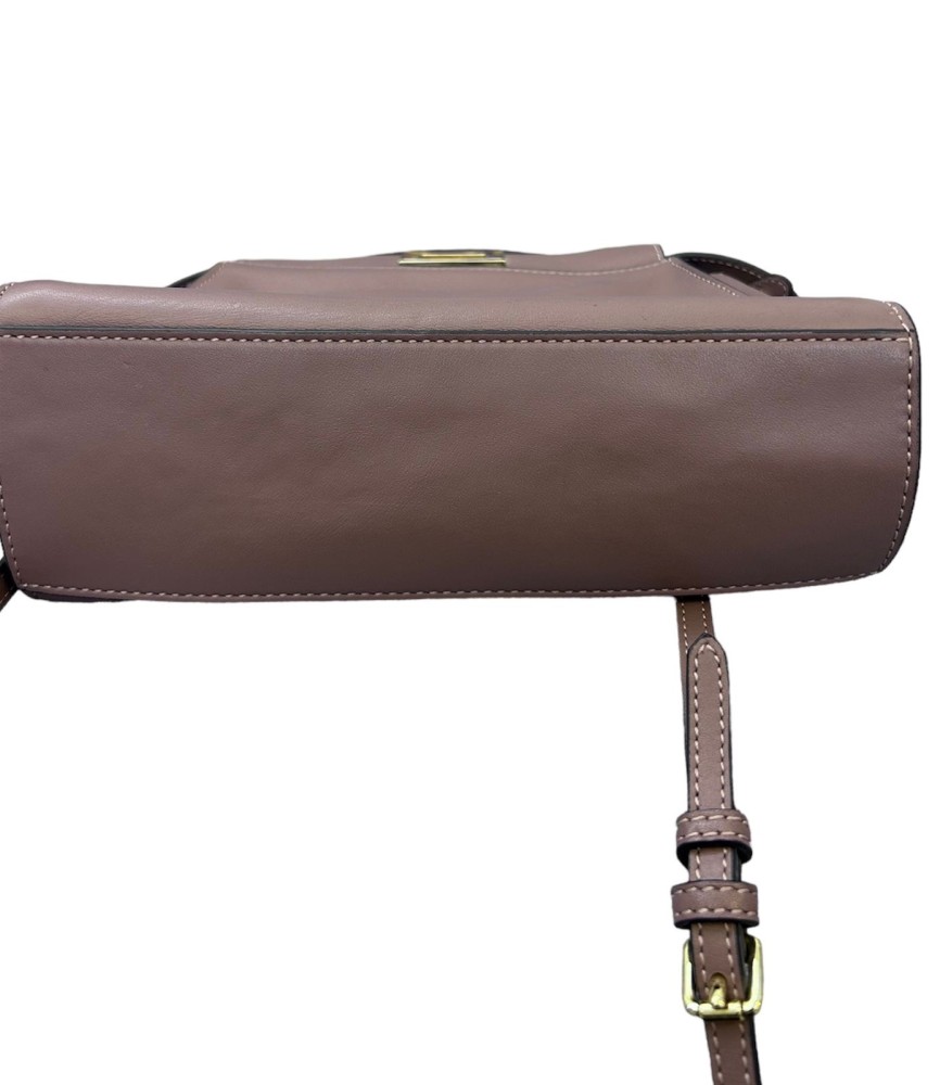 Fendi Leather small Peekaboo Top Handle Bag