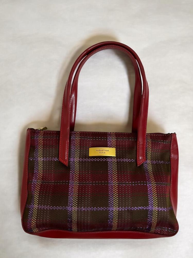 Paquetage Paris Plaid Tote