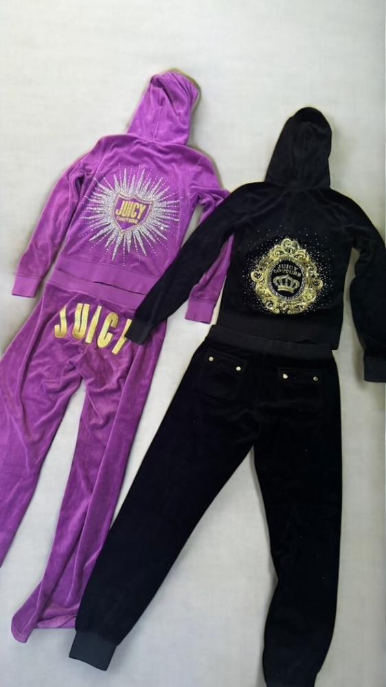 Juicy Couture pink tracksuit size :xs