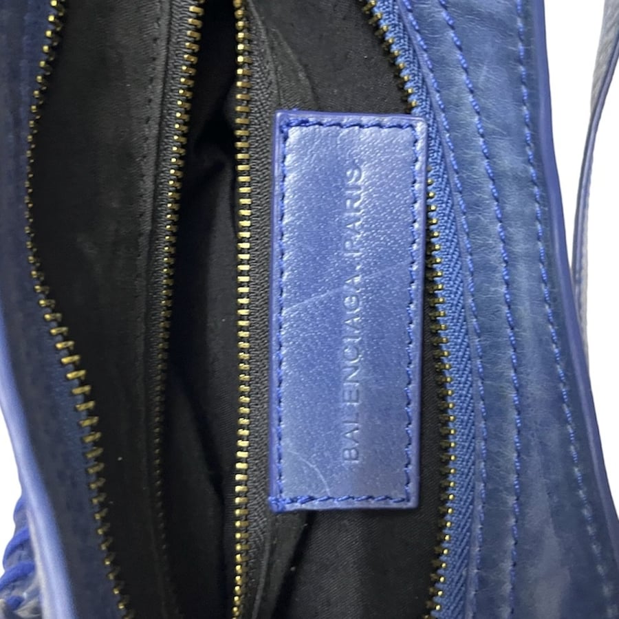 Balenciaga Neiman Marcus Blue Leather Classic City Bag