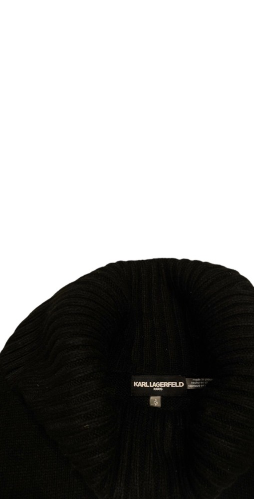 KARL LAGERFELD PARIS Karl Silhouette Turtleneck Sweater , M size