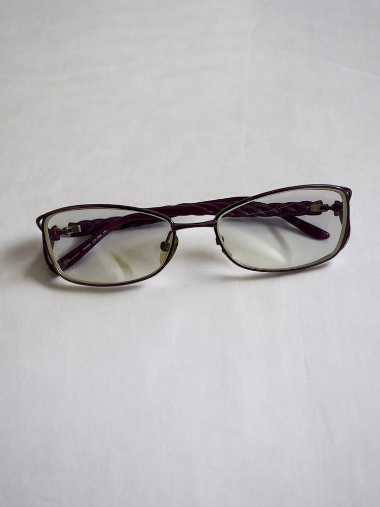 Blumarine Purple Eyeglass