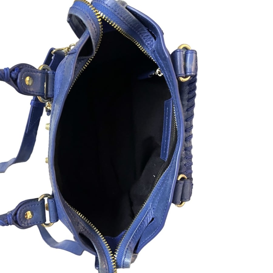 Balenciaga Neiman Marcus Blue Leather Classic City Bag
