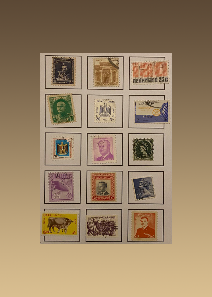The collection of postage stamps since 1900 AD