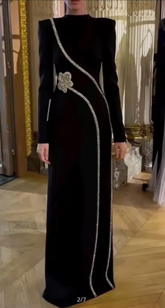 فستان رويال بلاك