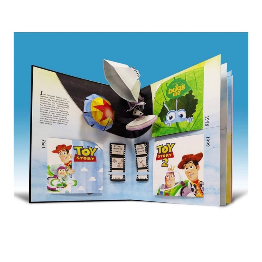 كتاب قصص ديزني بيكسار السحري 3d