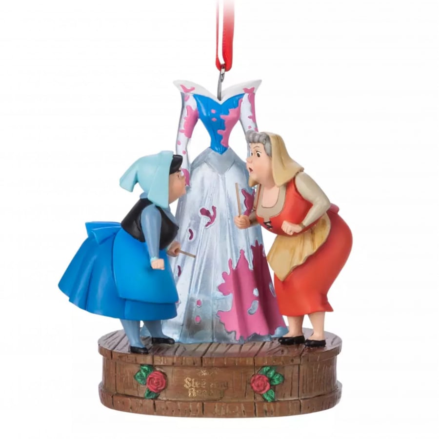 تعليقة ومجسم  Flora & merryweather من فيلم الجميلة النائمه