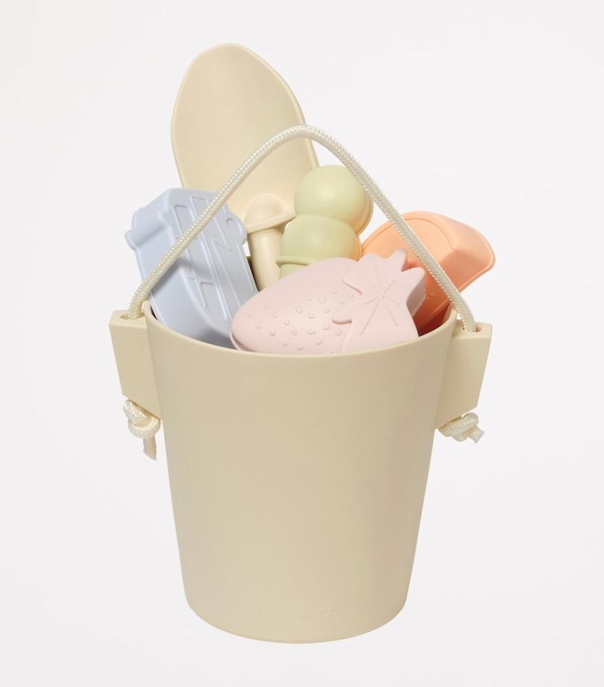 مجموعة دلو ومجرفة من السيليكون Apple Sorbet Multi