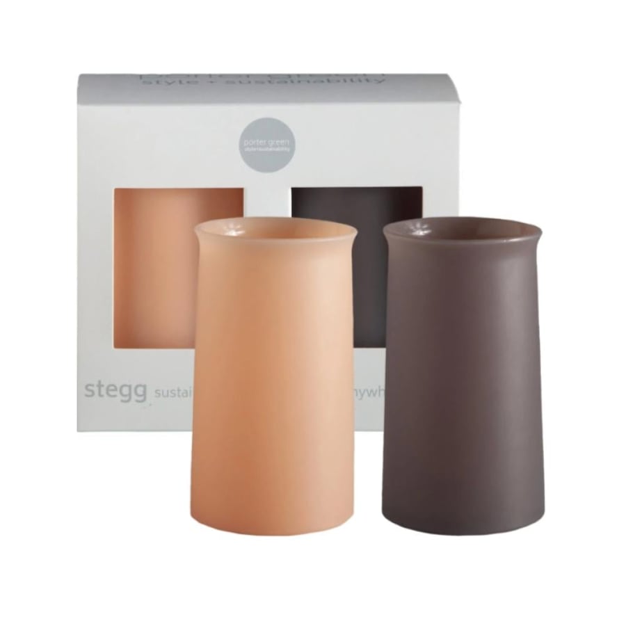 latte + donkey | stegg | silicone unbreakable highball glasses