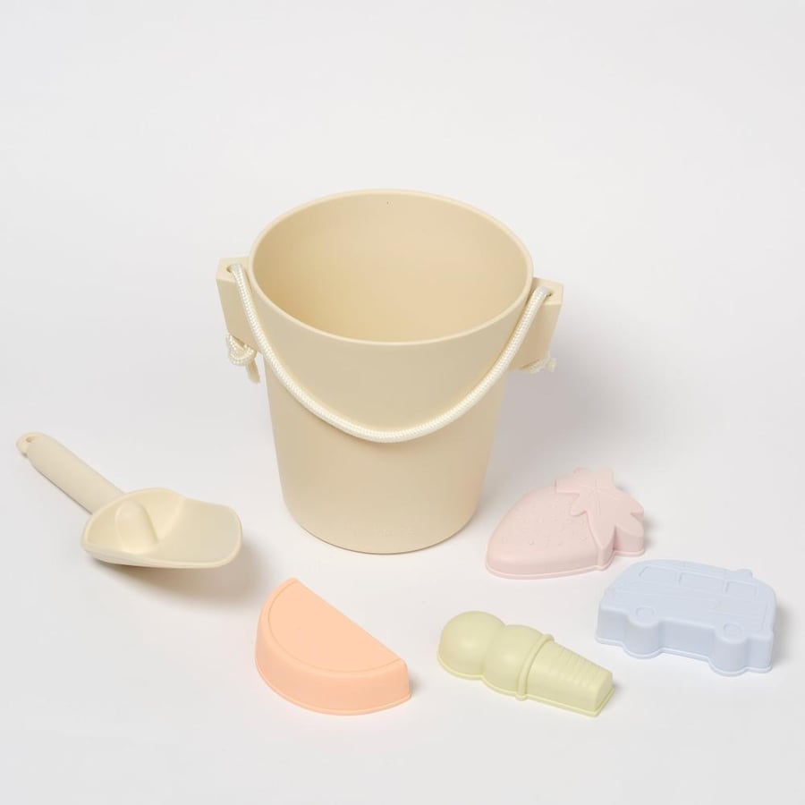 مجموعة دلو ومجرفة من السيليكون Apple Sorbet Multi