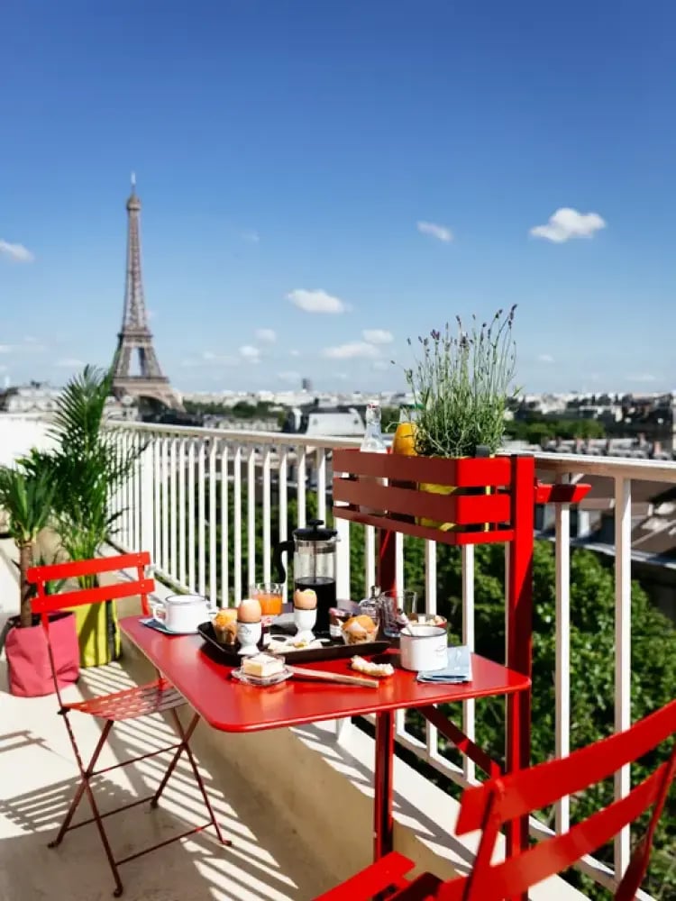 fermob BISTRO BALCONY TABLE 57 X 77 CM