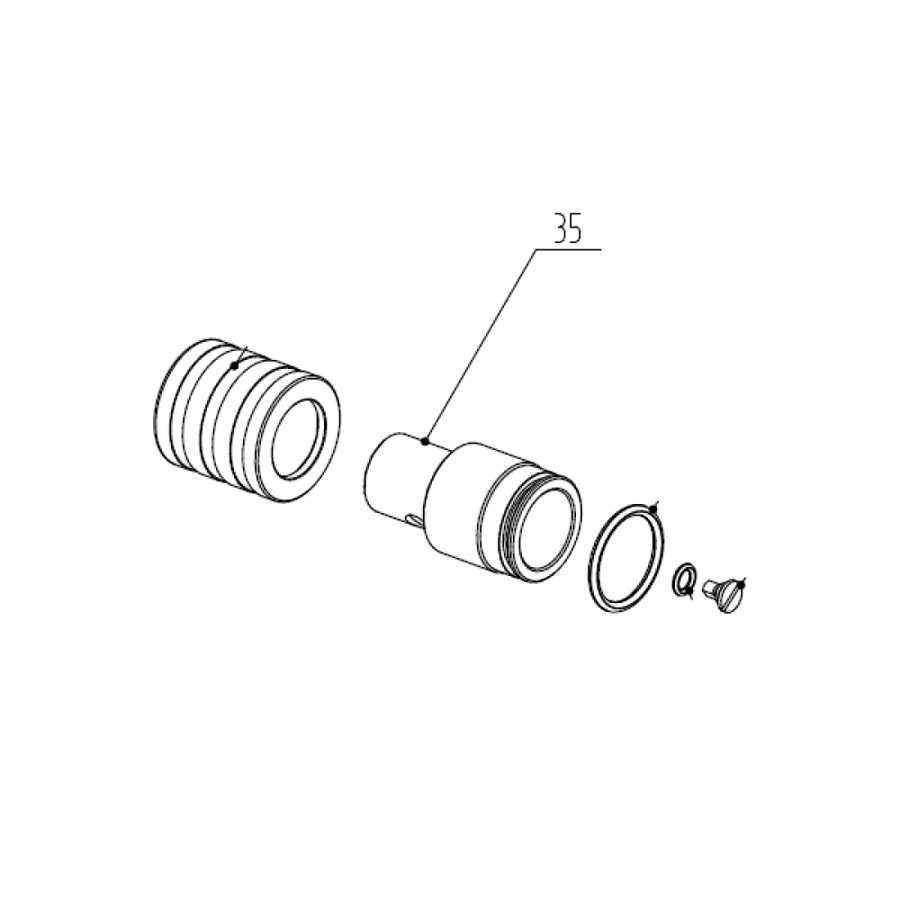 قطعة غيار P35 رقم 35