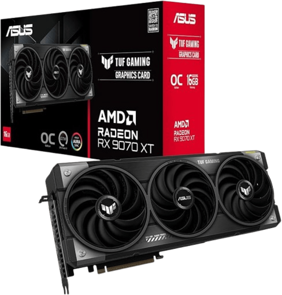 ASUS TUF RX9070XT O16G GAMING