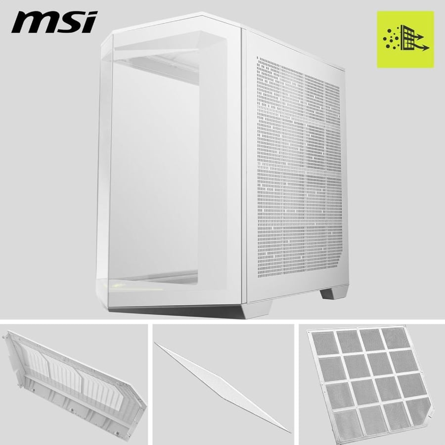 MSI MPG PANO 100R PZ WHITE صندوق