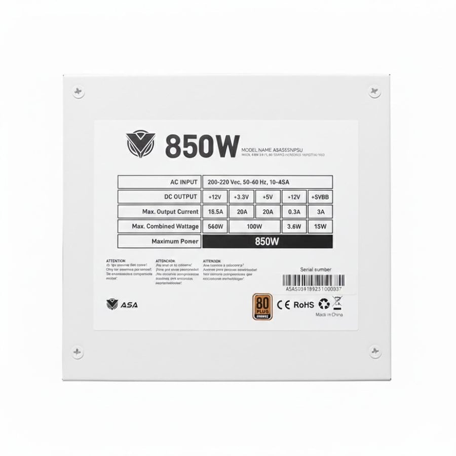 ASA POWER 850 WHITE