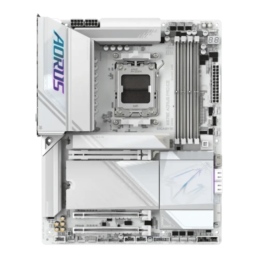 AORUS X870E A PRO X ICE WIFI لوحة الام