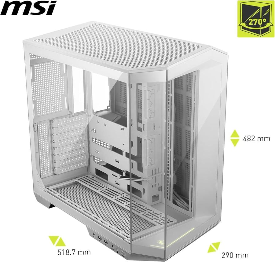 MSI MPG PANO 100R PZ WHITE صندوق