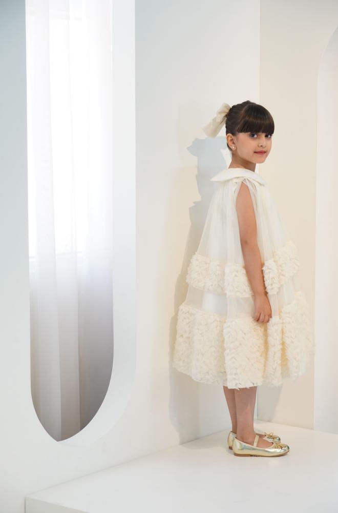 Ruffled tulle Dress - Girls
