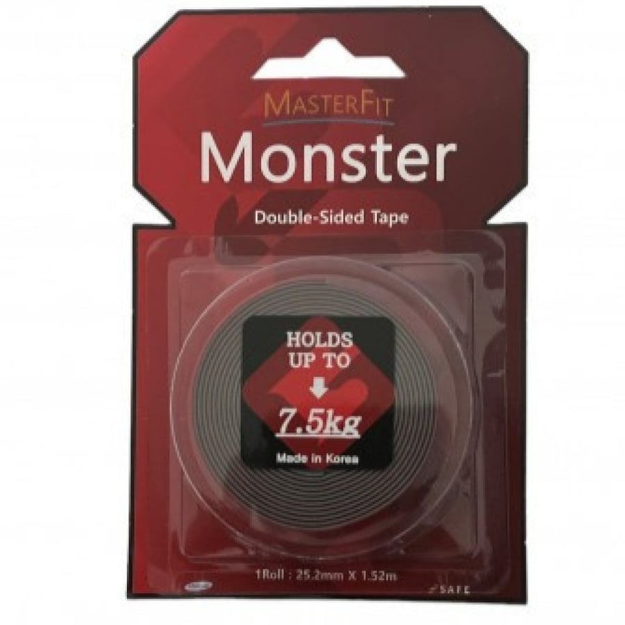 MASTER FIT شريط لاصق وجهين 25.2MMx1.52MM