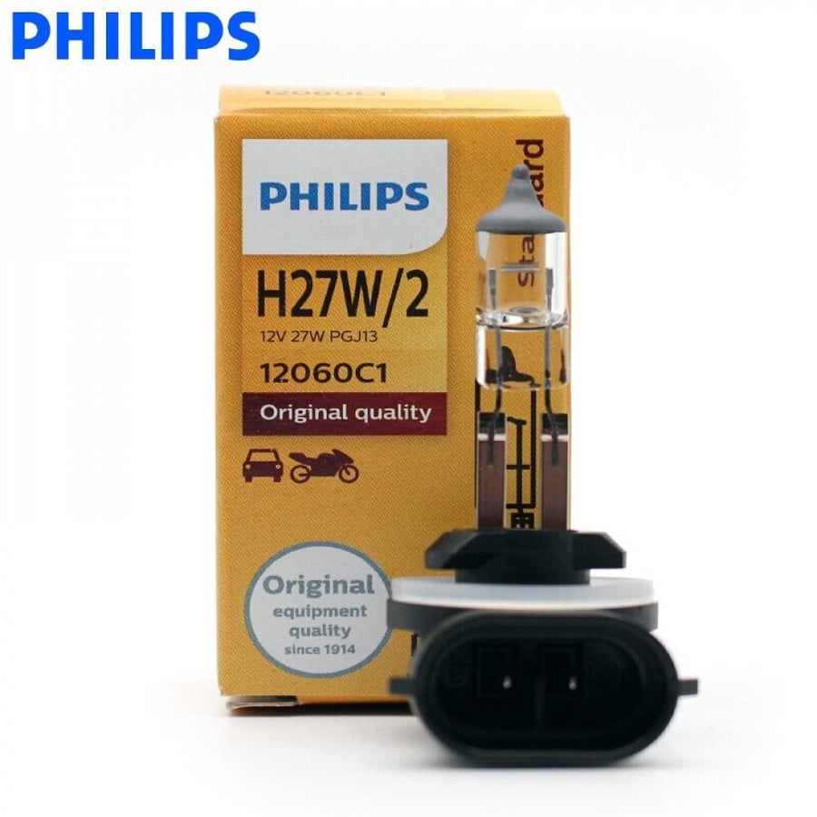مصباح ضباب السيارة من PHILIPS H27W/2 12V 27W PGJ13