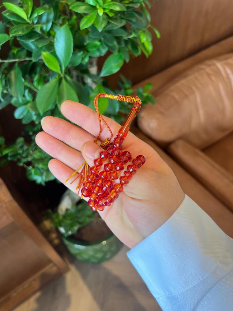 مسابح زعفران شكة قماش