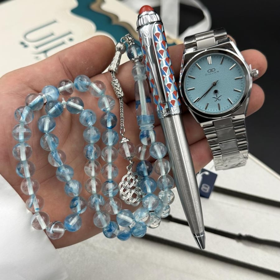 طقم كارتيرا (ساعة قلم وسبحة)