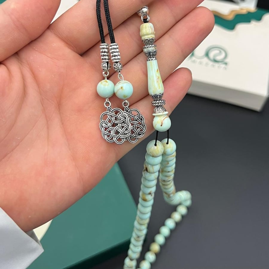 Turkish clay prayer beads