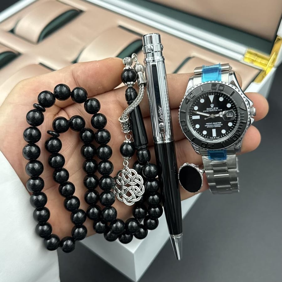 بكج الشيوخ (ساعة،خاتم،قلم،سبحة)